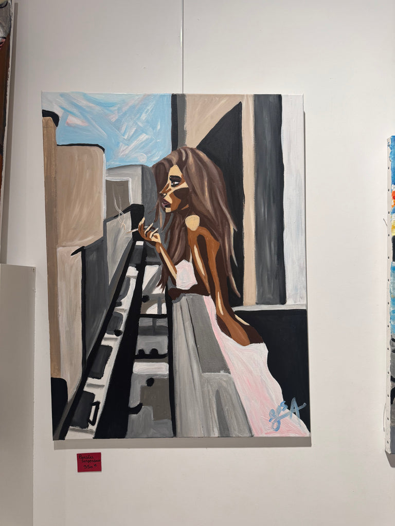 Tableau « Pensées suspendues »