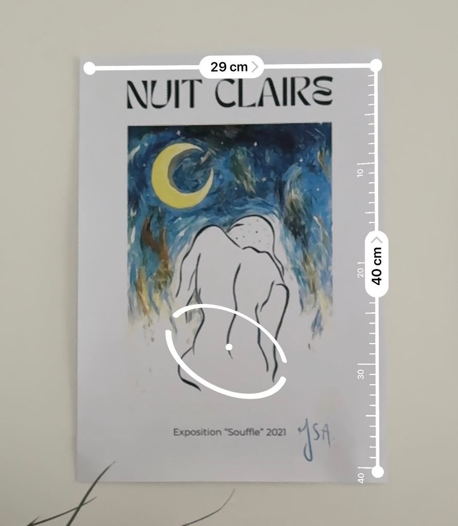 Affiche « Nuit claire »